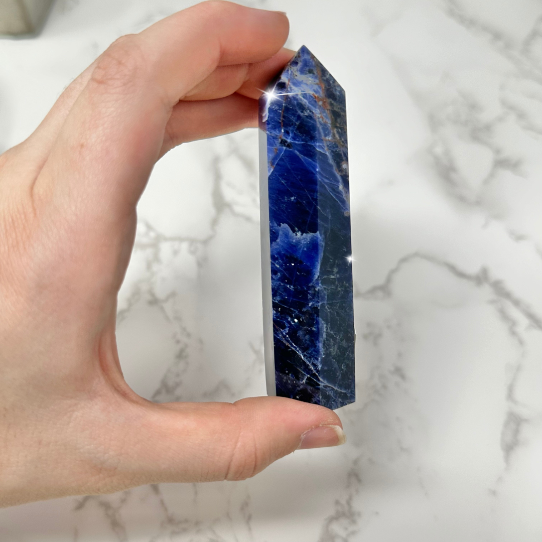 Sodalite Tower Point (Sold in Singles)