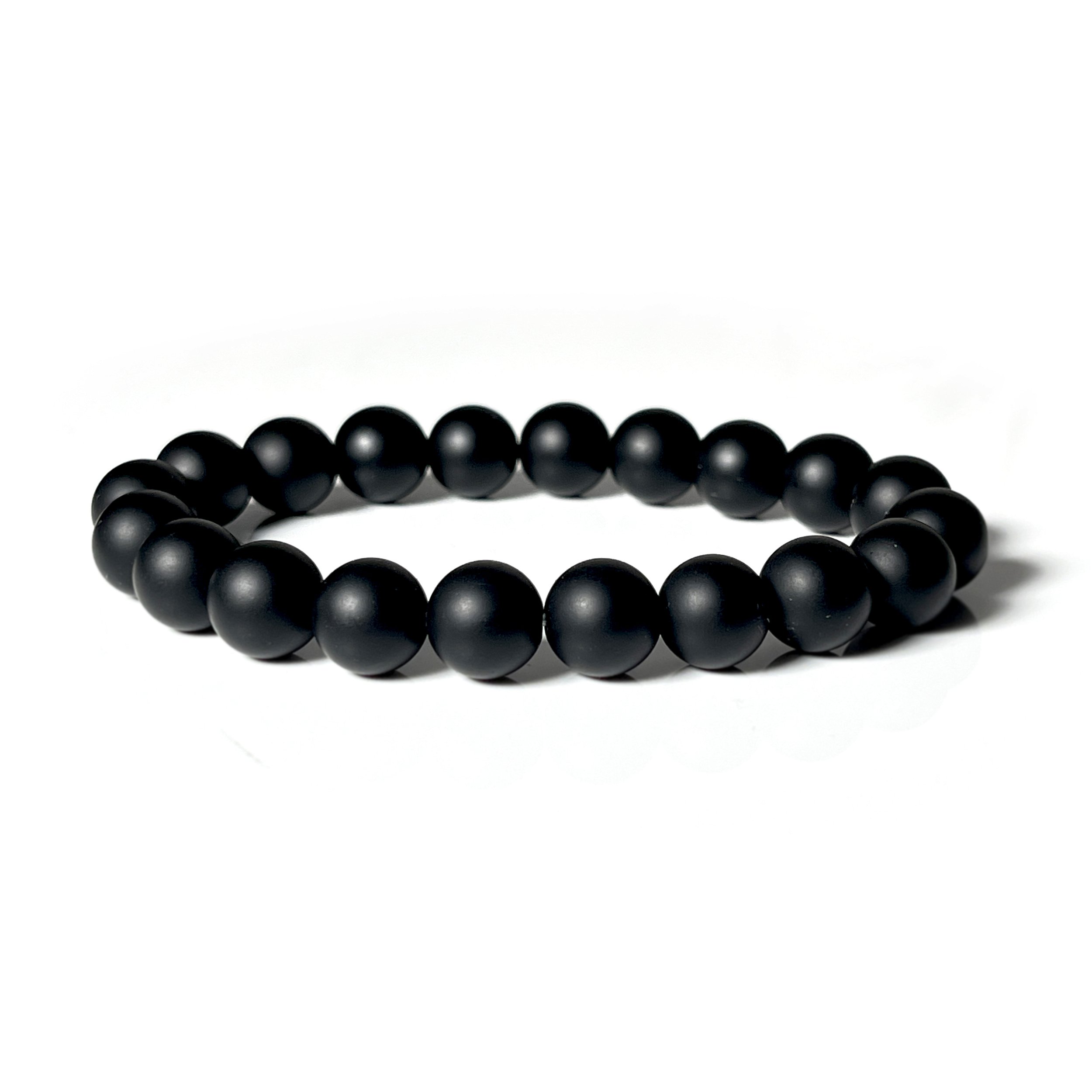Black Onyx Bracelet - Matte 10mm