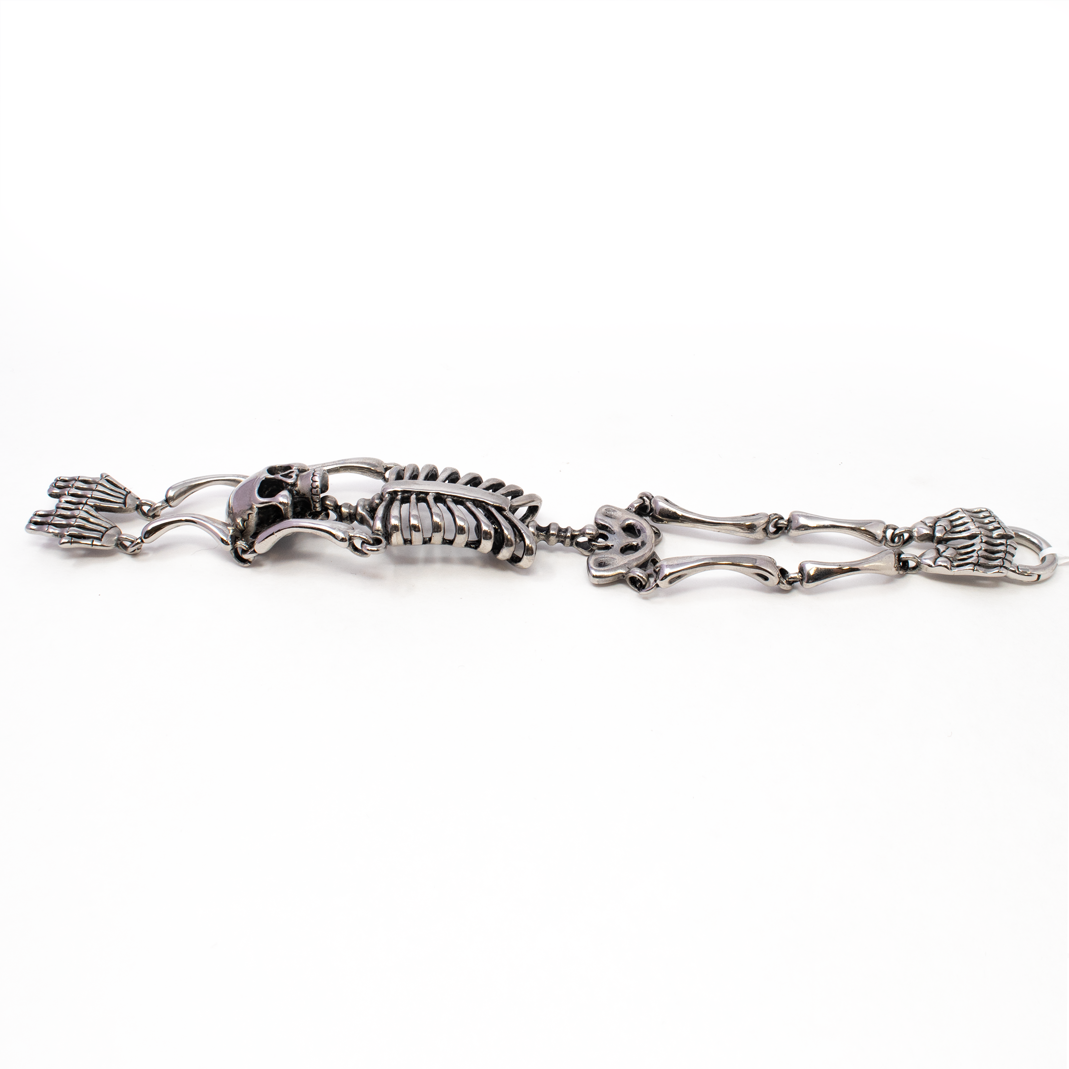 Skeleton Stainless Steel Link Bracelet