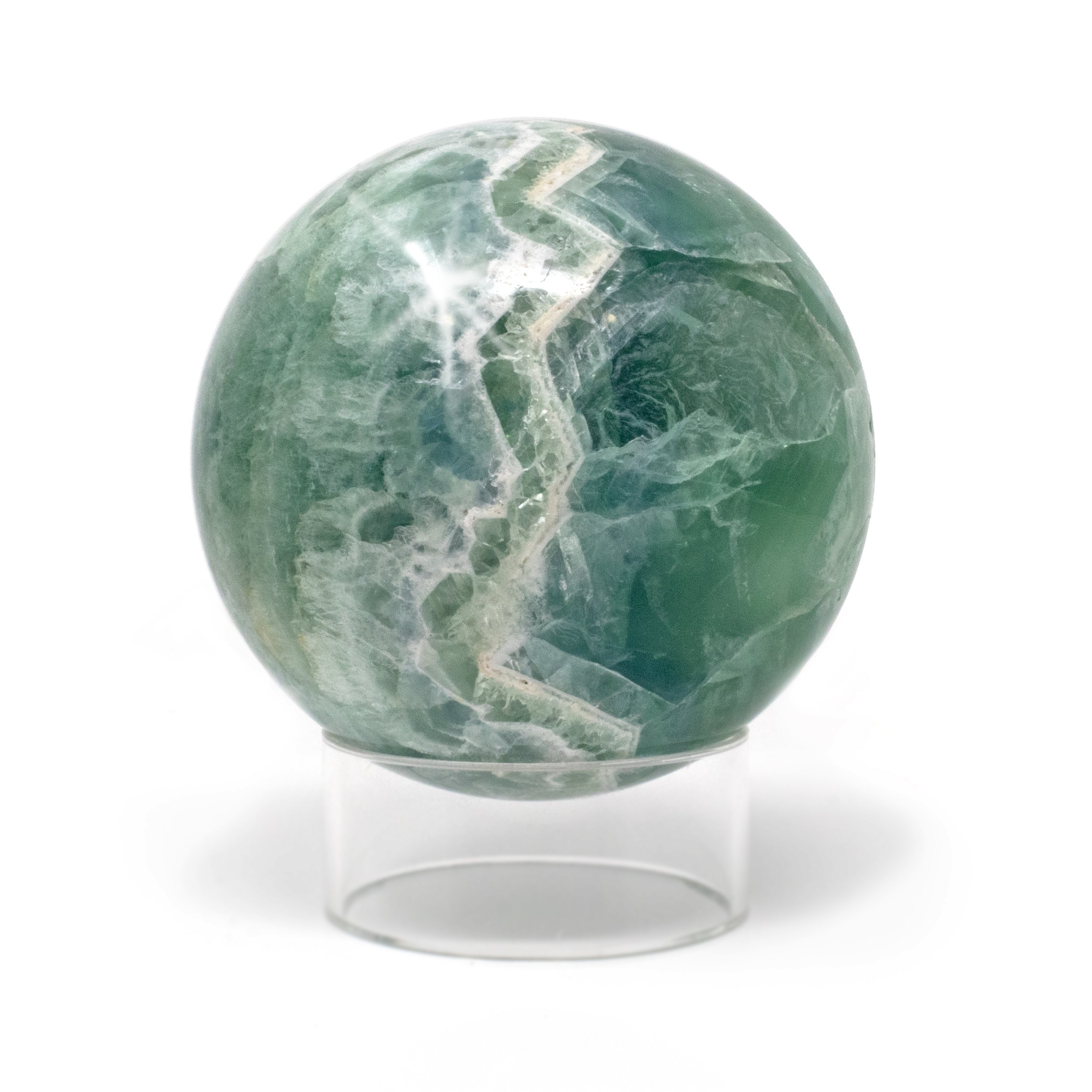 Fluorite Banded Sphere