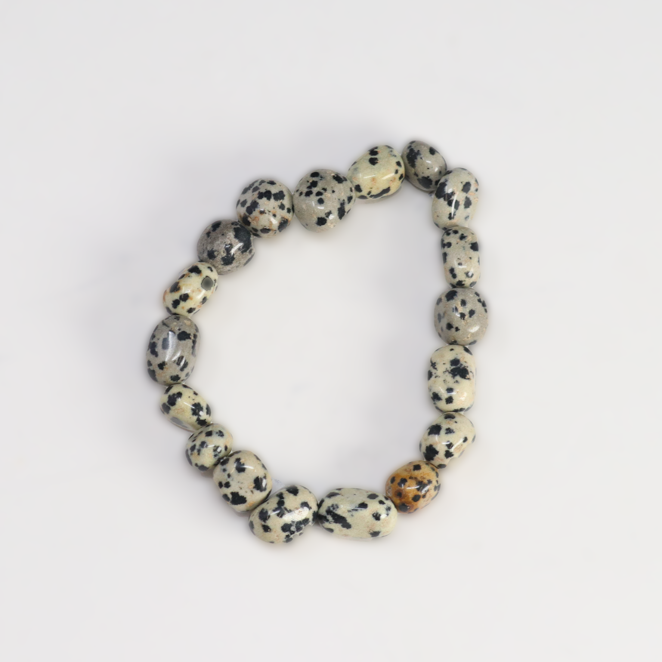 Dalmatian Jasper Tumbled Bracelet