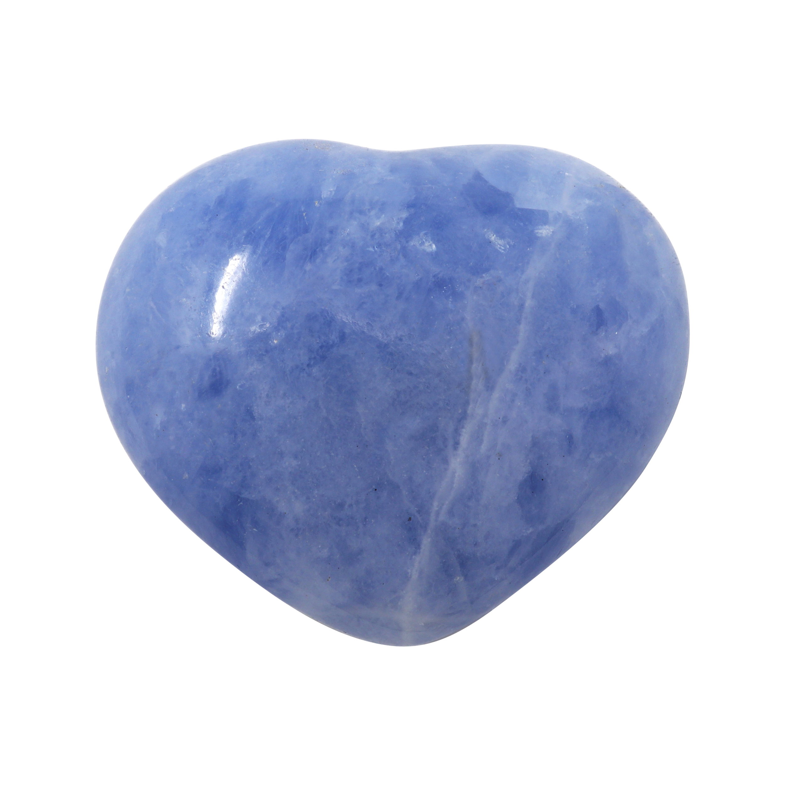Embrace calm and soothing energy with this beautifully polished Blue Calcite Heart. Carved from natural Blue Calcite, this heart-shaped stone radiates serene blue tones, making it a stunning addition to your crystal collection or home décor. Blue Calcite is cherished for its gentle, tranquil vibrations that promote relaxation, clear communication, and emotional healing. Blue Calcite Heart
