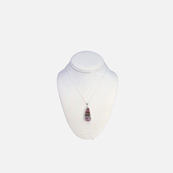 Auralite 23 Pendant - Simple Bezel Set Freeform