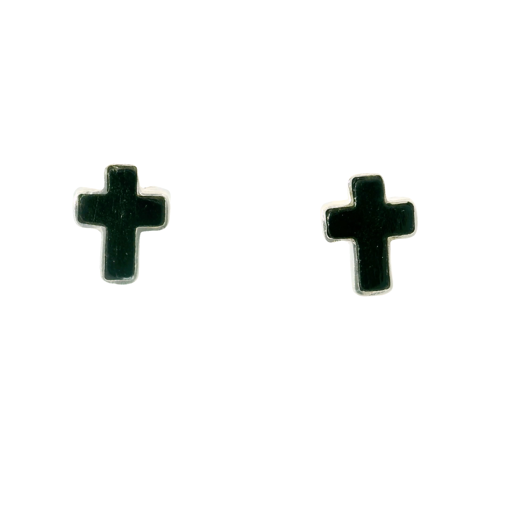 Elevate your style with our stunning Black Tourmaline Cross Earrings, designed to bring elegance and grace to any ensemble. Expertly crafted for women who appreciate understated luxury, these earrings feature exquisite black tourmaline gemstones, neatly bezel set in radiant 925 sterling silver.Each earring is adorned with a deep, rich black tourmaline gemstone that captures light beautifully, creating a subtle yet captivating shimmer. The elegant cross shape symbolizes faith and protection, making these earrings not only a fashion statement but also a meaningful accessory. Black Tourmaline Cross Earrings - Bezel Set in Simple 925 Sterling Silver