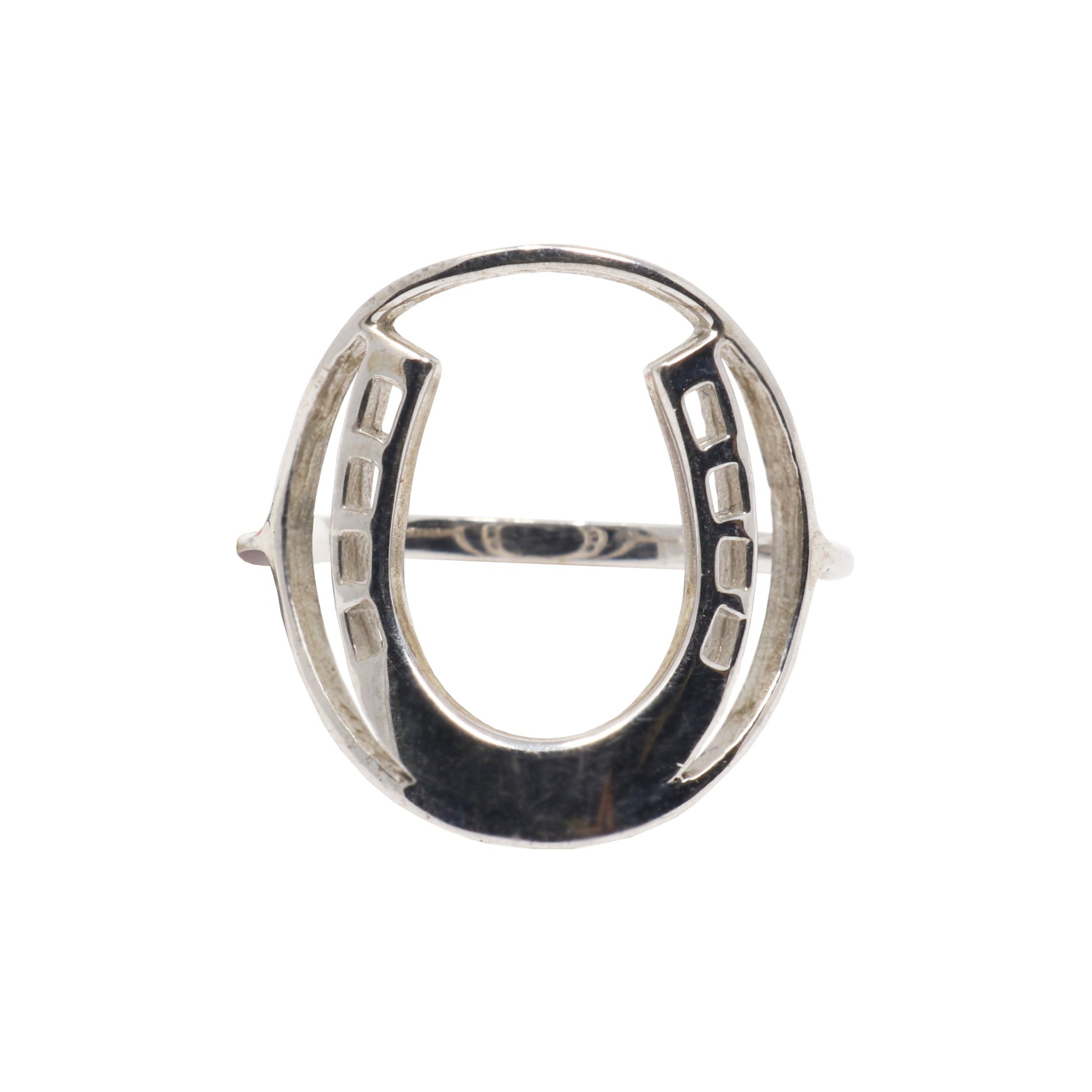 Silver Ring Size 6 Horseshoe
