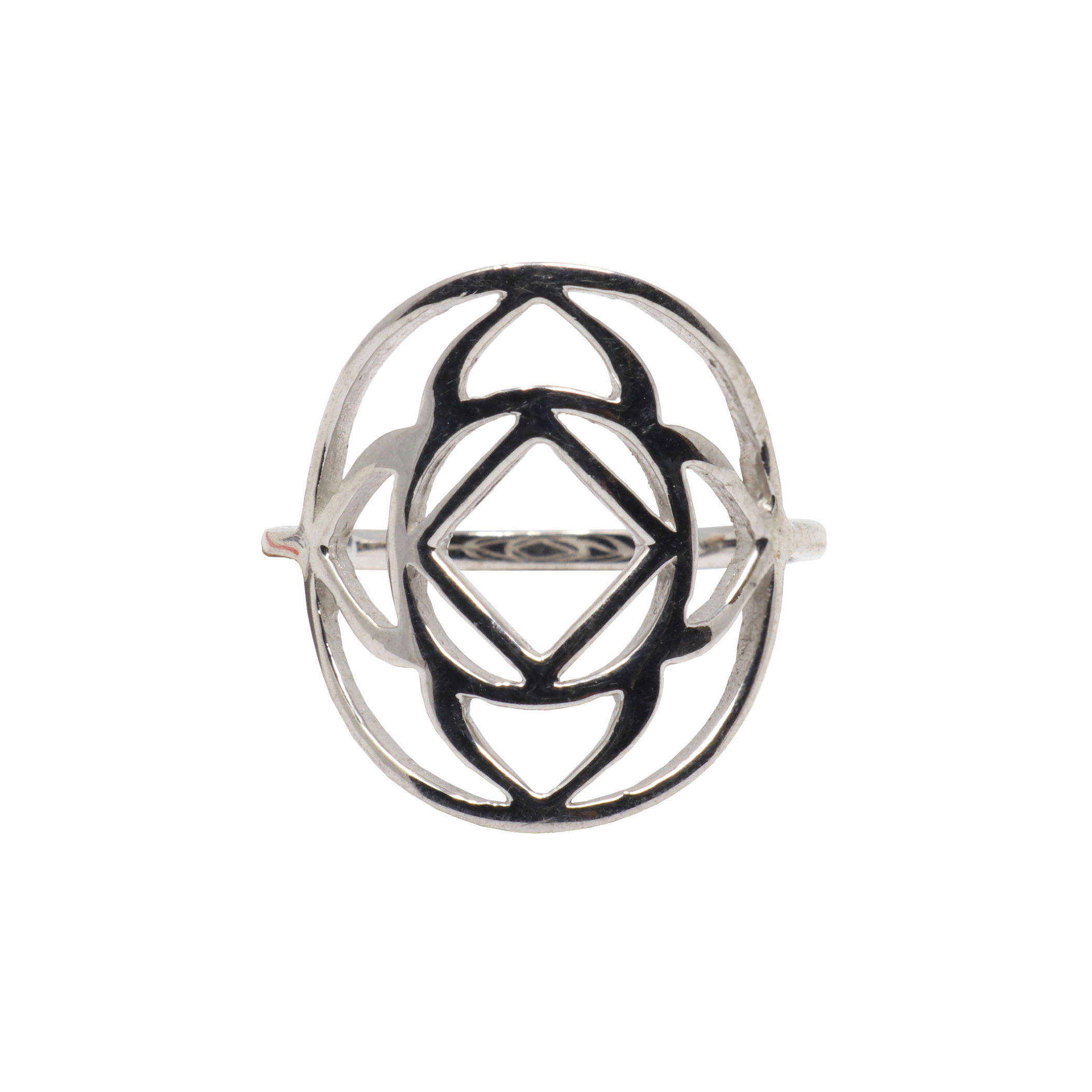 Silver Ring Size 6 - Base Chakra (aka. Root Chakra)