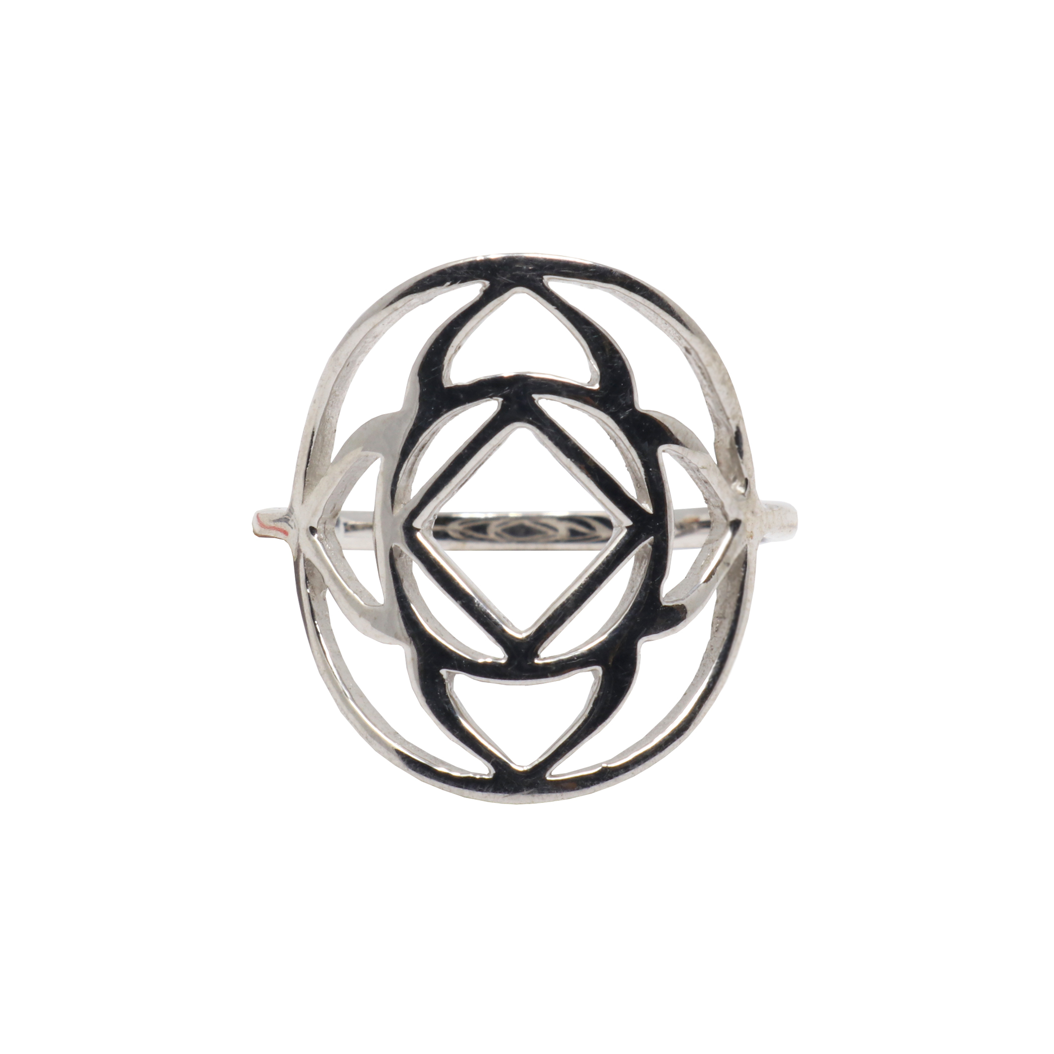 Silver Ring Size 7 - Base Chakra (aka. Root Chakra)