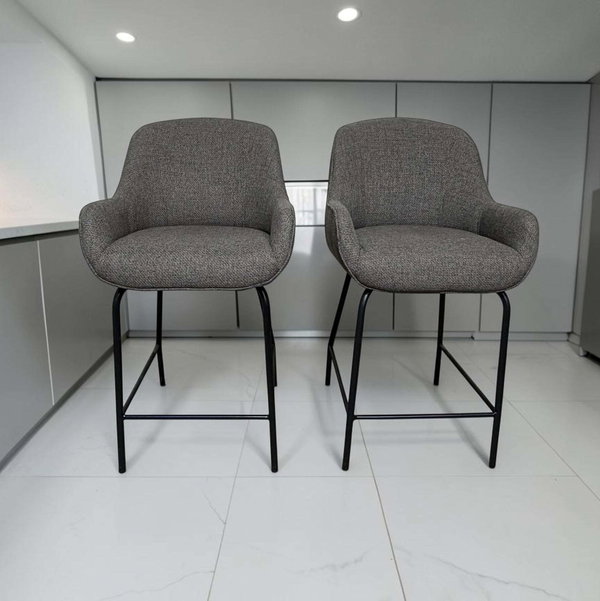 Room & Board Tepic Charcoal Counter Stools