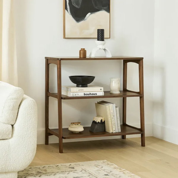 Article Krossa 36" Shelving Unit, Short - Walnut