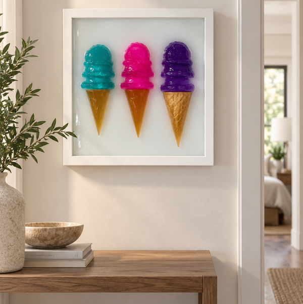 Ice Cream Resin Art