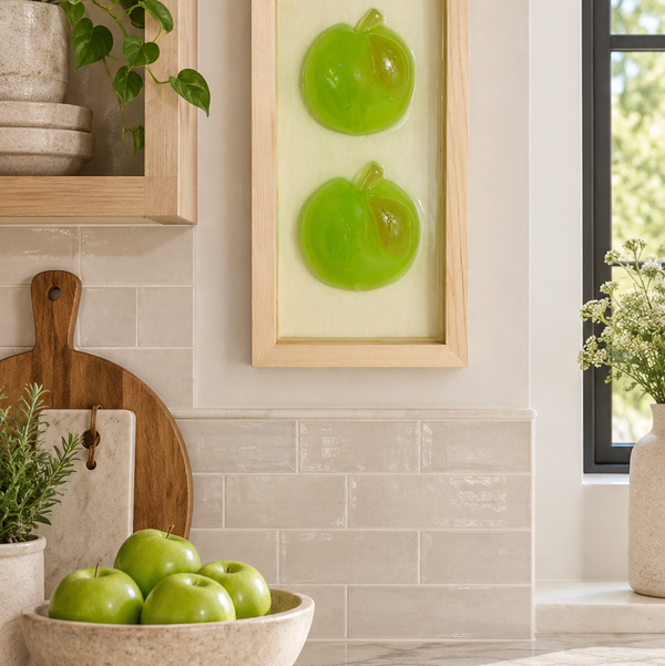 Apple Resin Art