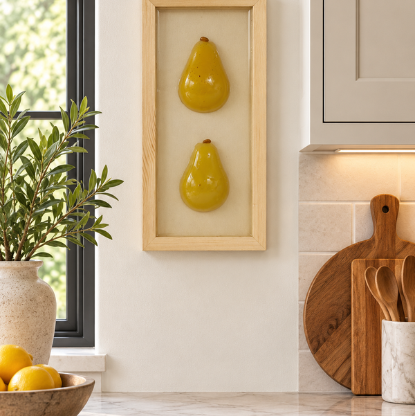 Pear Resin Art