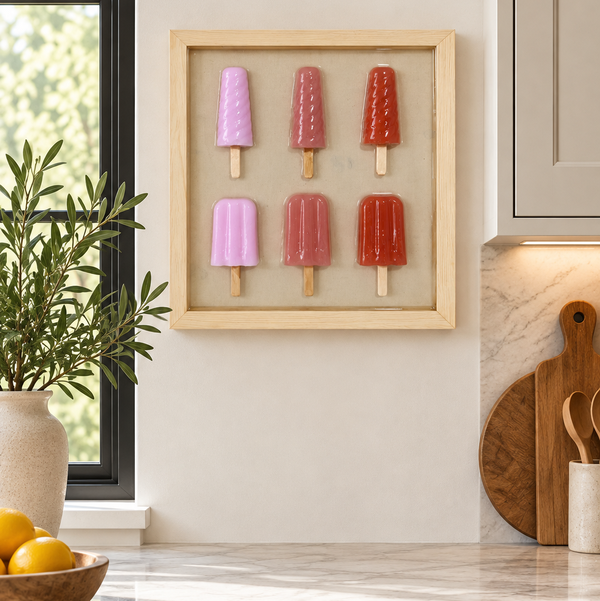 Pastel Popsicles Resin Art