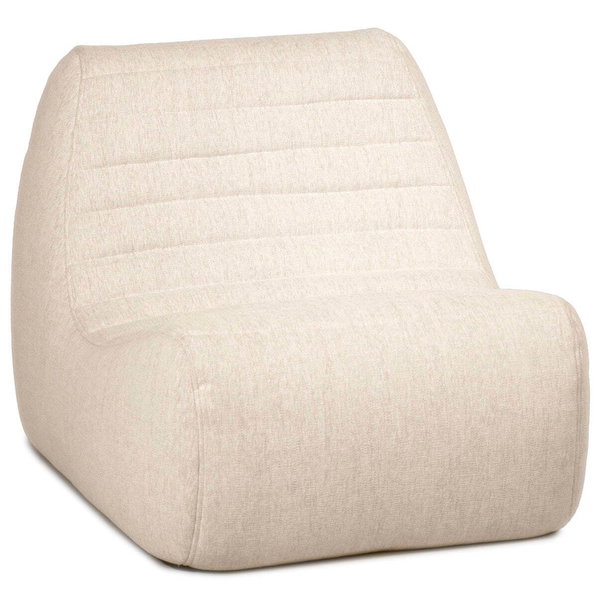 Big Joe Solvana Outdoor Lounge Chair in Sunlit Cream