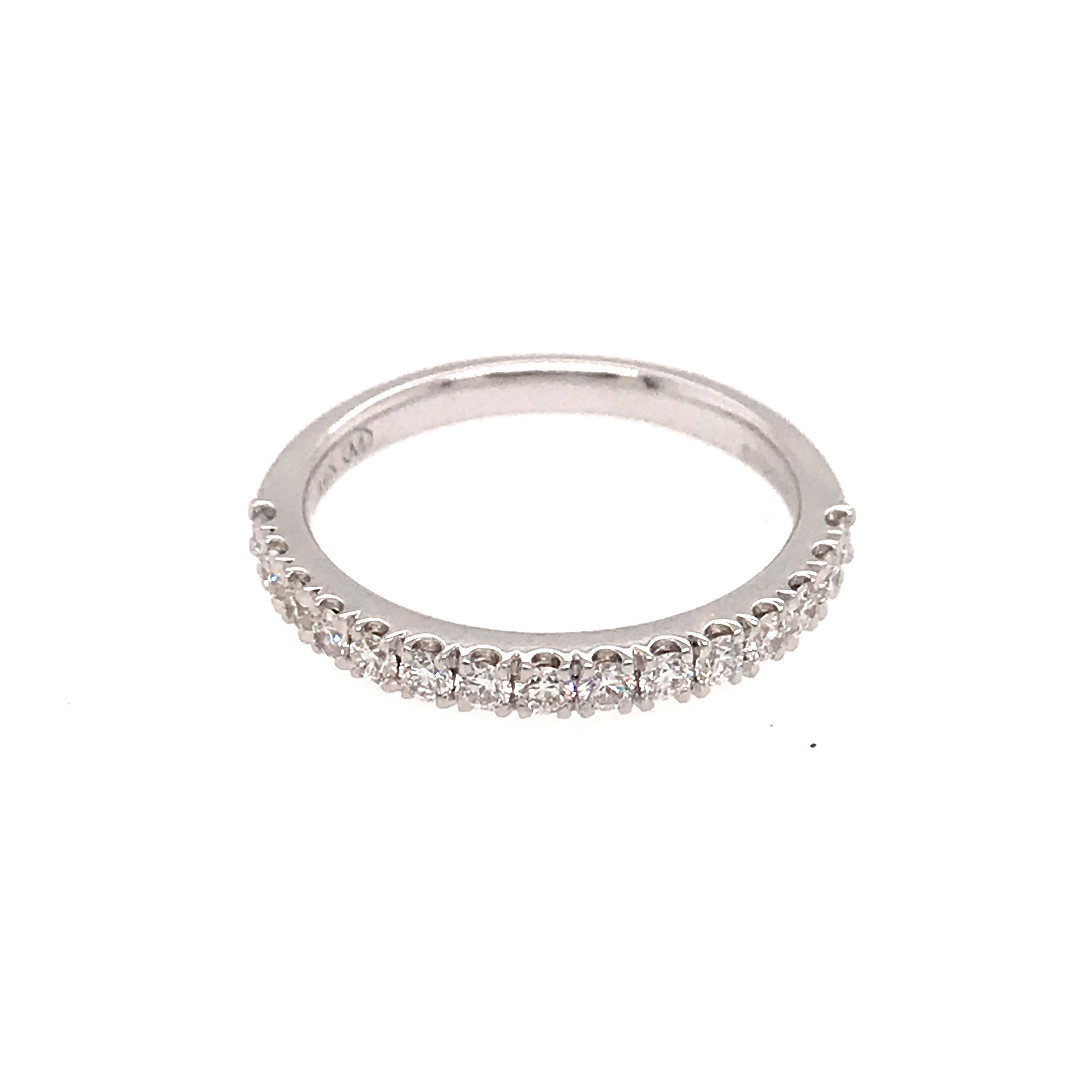 14KWG 15 BR DIAMONDS 0.50CT STRAIGHT PRONG WEDDING BAND 14KWG 15 BR DIAMONDS 0.50CT STRAIGHT PRONG WEDDING BAND