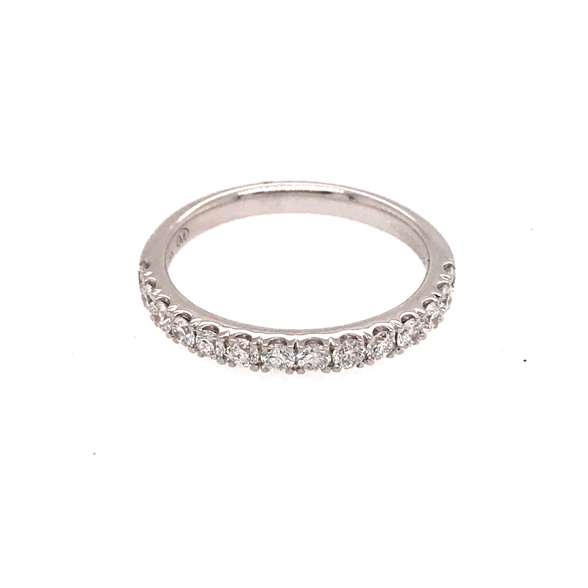 14K WG 14 BR DIA'S 0.60CT WEDDING BAND