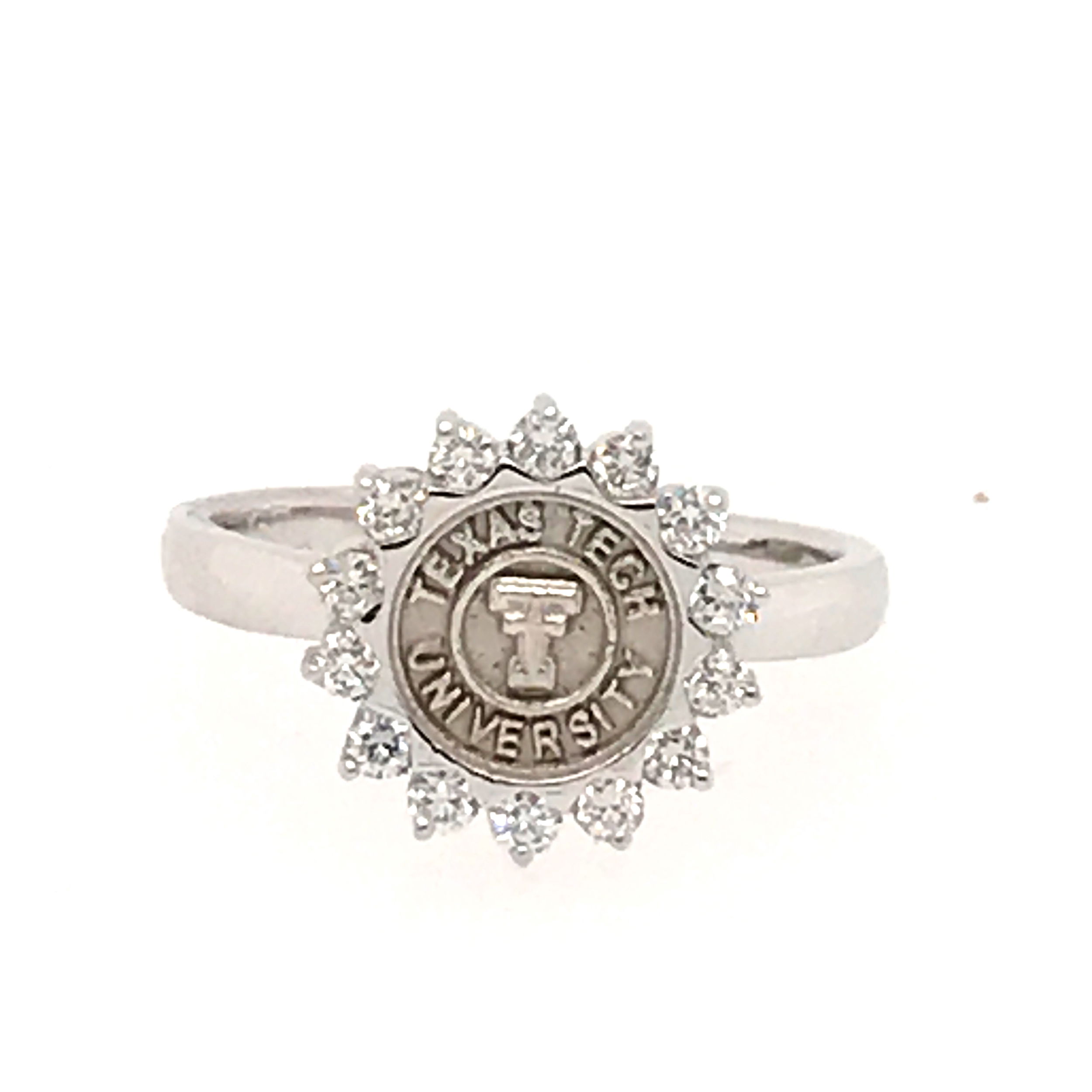 14K WHITE GOLD 14 ROUND LAB DIAMONDS 0.37CT LADIES HALO RING FOR 8MM COIN 14K WHITE GOLD 14 ROUND LAB DIAMONDS 0.37CT LADIES HALO RING FOR 8MM COIN