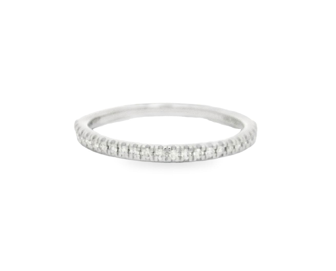 14KWG 24 BR DIAMONDS 0.15CT STRAIGHT PRONG BAND 14KWG 24 BR DIAMONDS 0.15CT STRAIGHT PRONG BAND