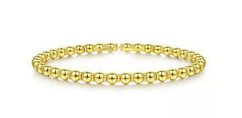 14K YG BUJUKAN BANGLE BRACELET