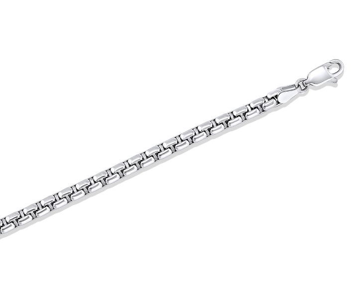 14KWG 4.0MM 24" SOLID ROUND BOX CHAIN