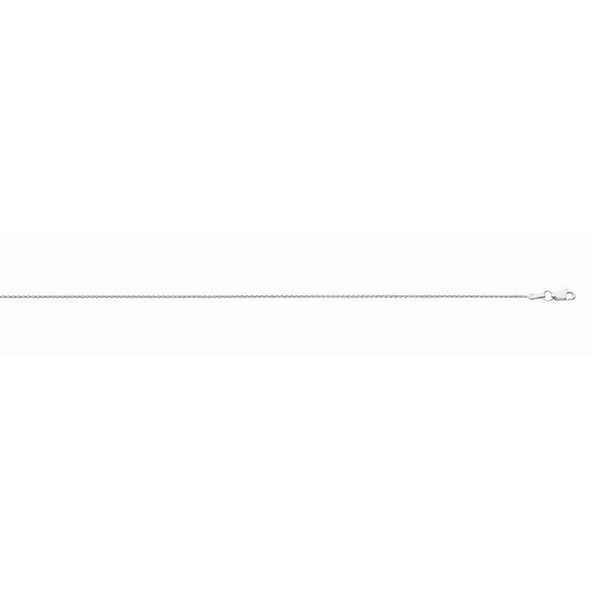 14KWG 1.0MM 18" DIAMOND CUT ROUND WHEAT CHAIN 14KWG 1.0MM 18" DIAMOND CUT ROUND WHEAT CHAIN