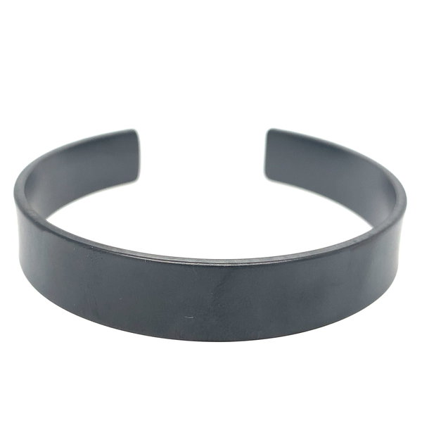 12MM ZIRCONIUM MATTE FINISH XL CUFF- 7"