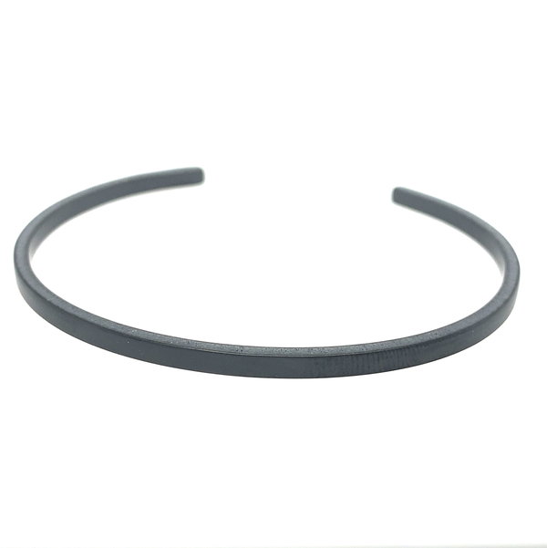 3MM ZIRCONIUM MATTE FINISH MEDIUM CUFF- 6"