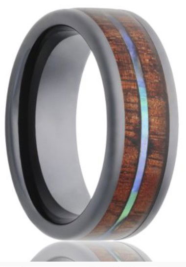 8MM BLK CERAMIC POLISH PIPE CUT 5MM KOA WOOD 1MM ABALONE- SIZE 10 8MM BLK CERAMIC POLISH PIPE CUT 5MM KOA WOOD 1MM ABALONE- SIZE 10