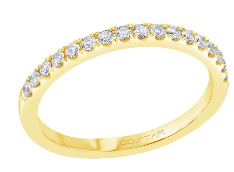 14KYG 17 BR DIA'S 0.25CT STRAIGHT PRONG BAND 14KYG 17 BR DIA'S 0.25CT STRAIGHT PRONG BAND