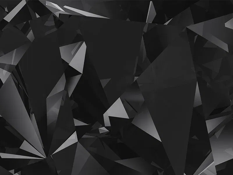 Black and gray gemstones including onyx and black opal