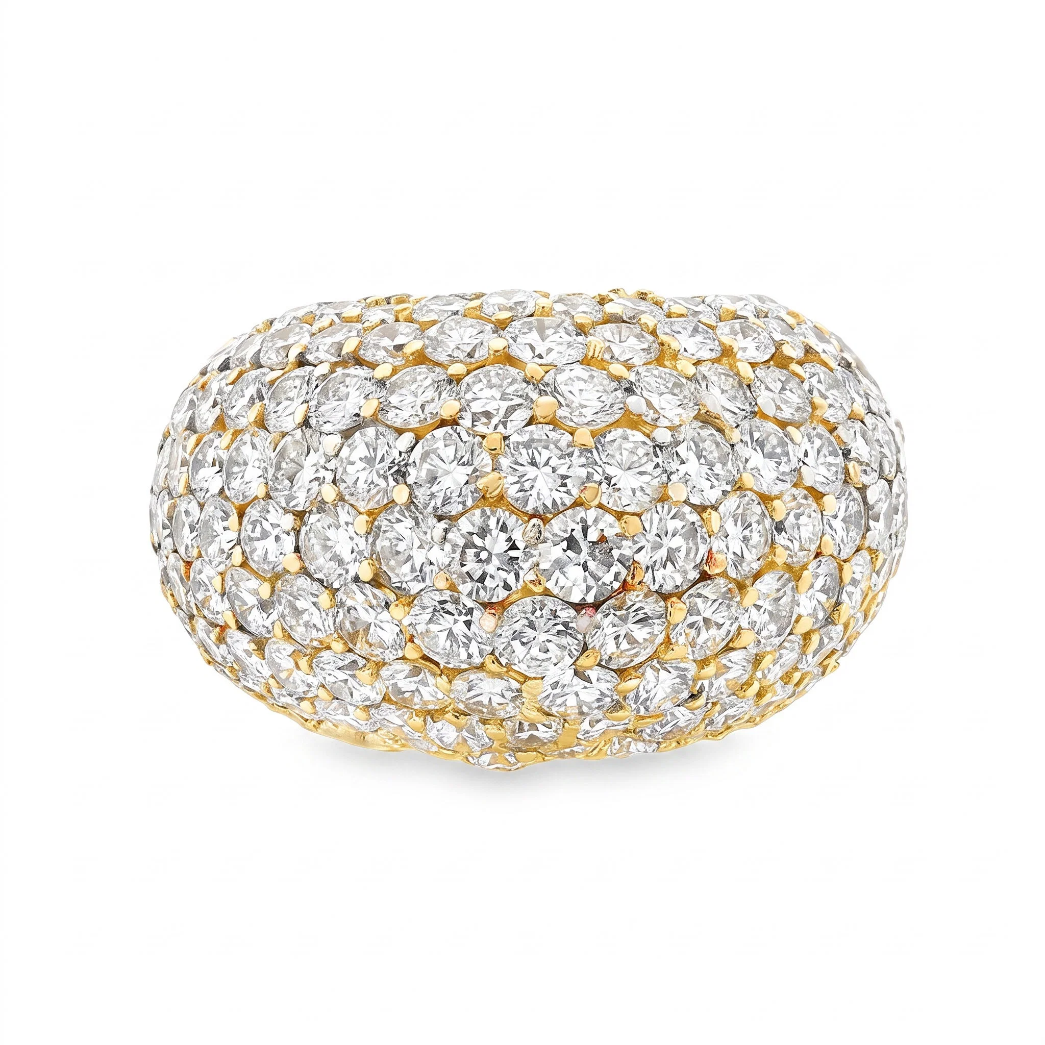 Pave set ring example