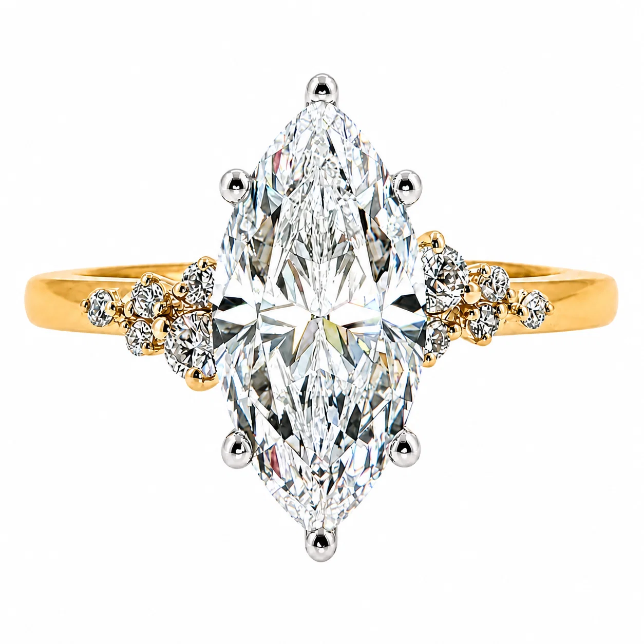 Prong set ring example