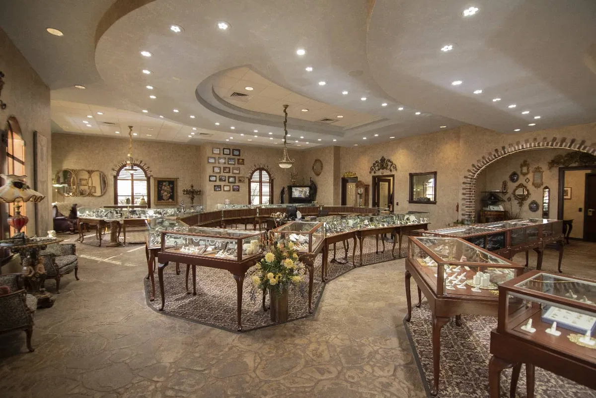 Thacker Fine Jewelry showroom interior