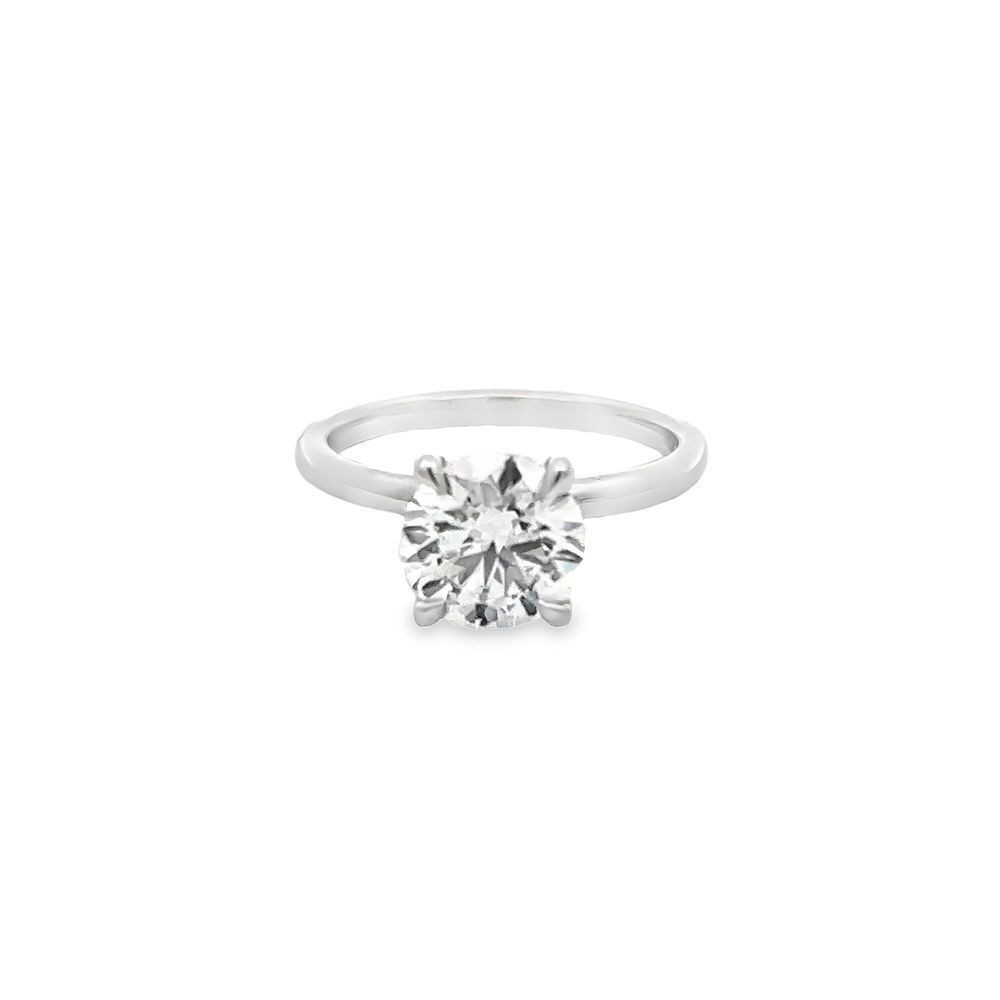 14KWG 3.10CT E/VS1 IGI#LG649411571 ROUND BRILLIANT LAB GROWN DIAMOND HIDDEN HALO SOLITAIRE ENGAGEMENT RING 14KWG 3.10CT E/VS1 IGI#LG649411571 ROUND BRILLIANT LAB GROWN DIAMOND HIDDEN HALO SOLITAIRE ENGAGEMENT RING