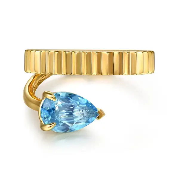 14K YG 1.41CT PS SW BLTPZ LDS FASHION RING- S2069382 14K YG 1.41CT PS SW BLTPZ LDS FASHION RING