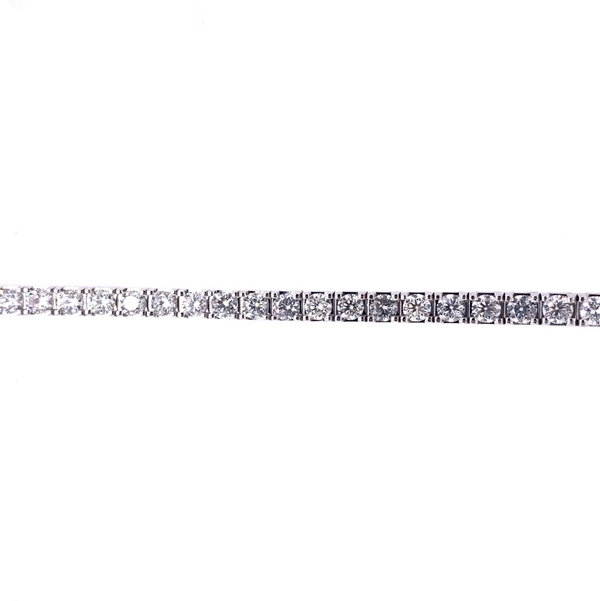 14KWG 59 LG DIA'S 4.13CTW CLASSIC STYLE TENNIS BRACELET- 7"