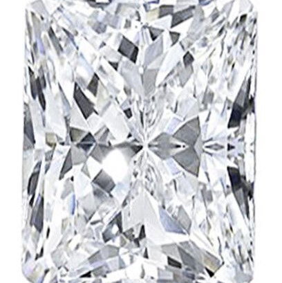 LOOSE 1.58CT E/VVS2 IGI#631461656 ELONGATED RADIANT CUT LAB GROWN DIAMOND