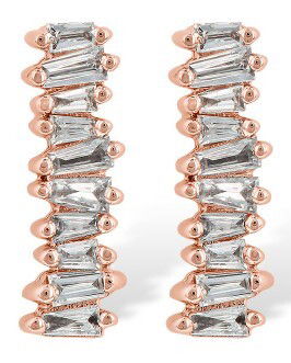 14KR .21CTTW BAG DIA EARRINGS