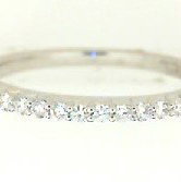 14KWG 20 ROUND DIAMONDS 0.24CT LADIES WEDDING BAND