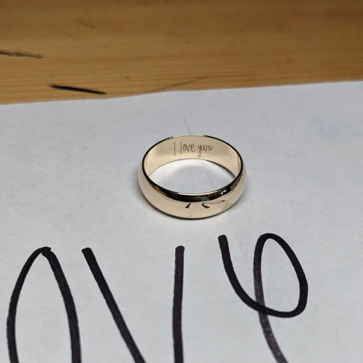 A piece made at The Jewelers Shop