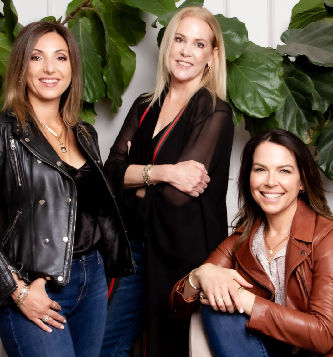 Three Stories Jewelry founders Camelia Chiriac, Barbara Laird, and Emily Cohen