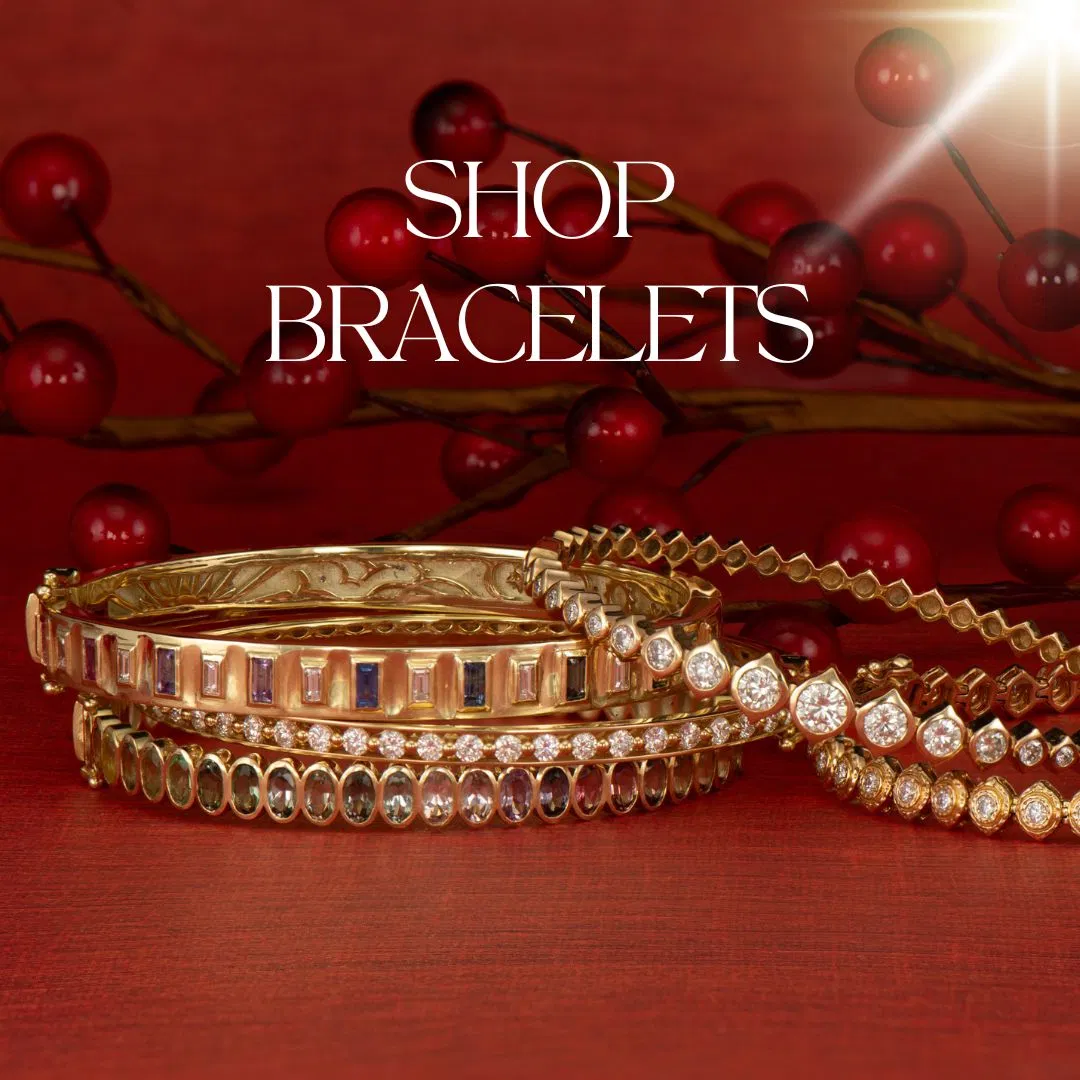 Image of 14k Gold & Diamond Bracelets | Three Stories Jewelry
