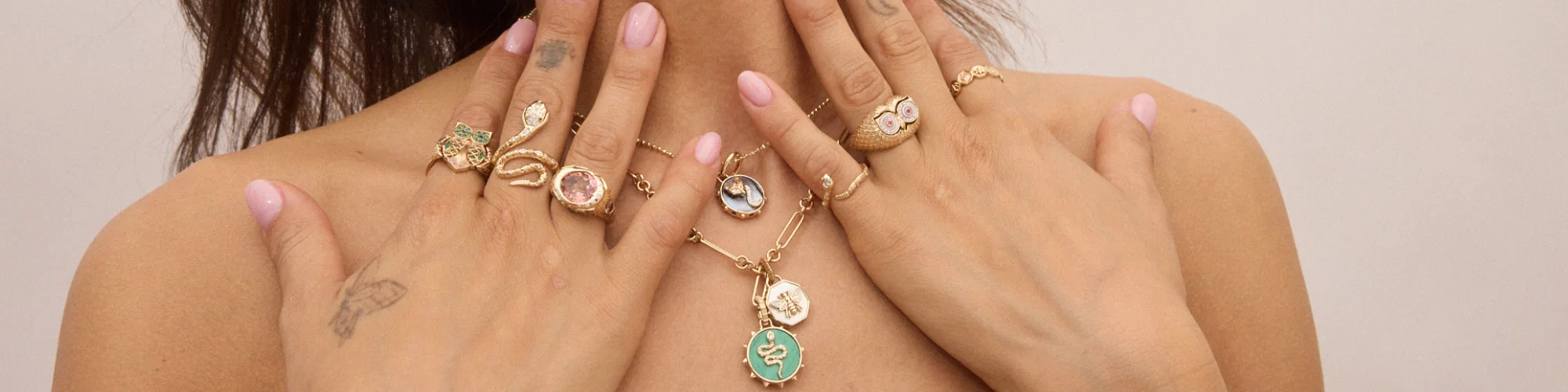 Image of Stories of Animal Archetypes Gold and Diamond Jewelry