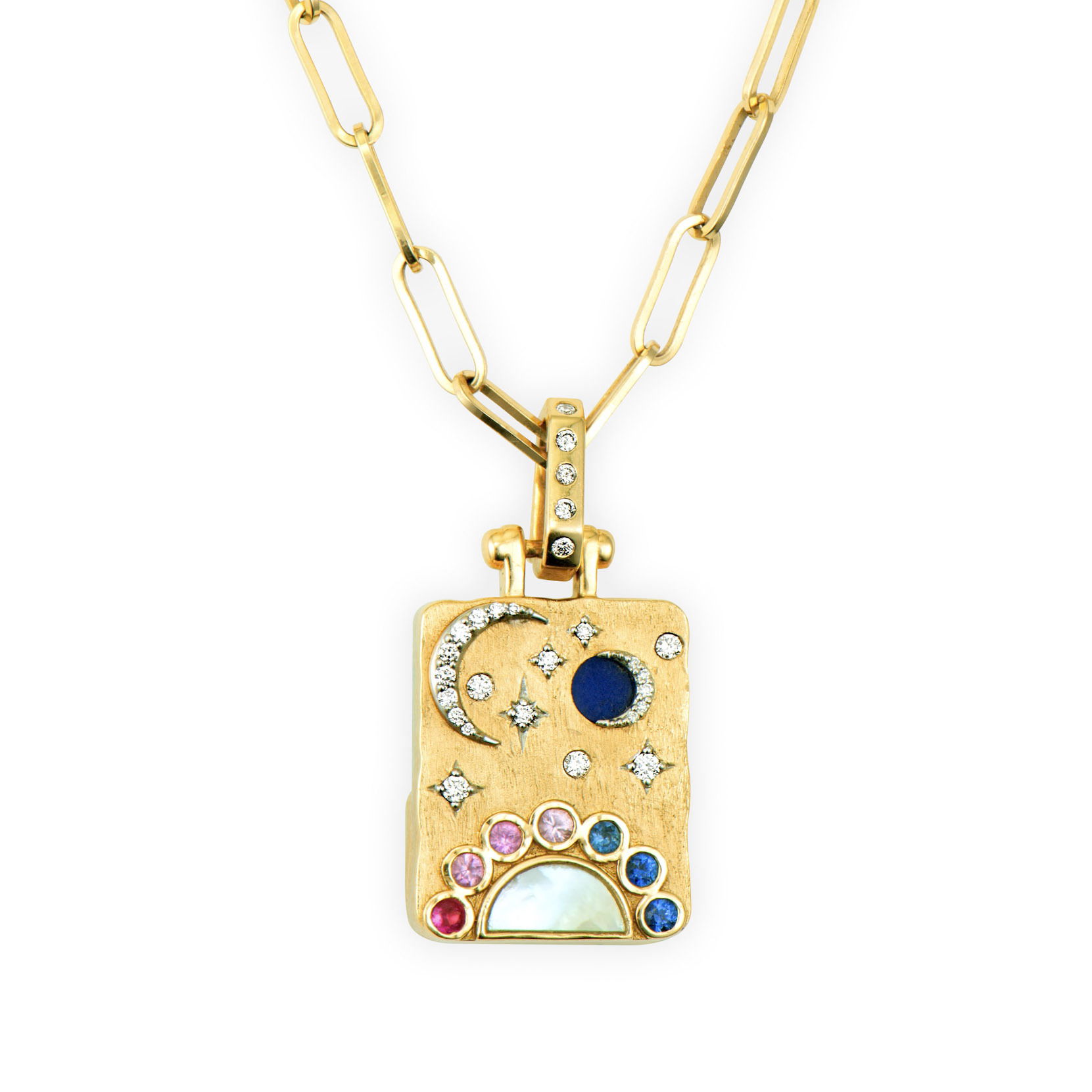 Day and Night Tablet Pendant