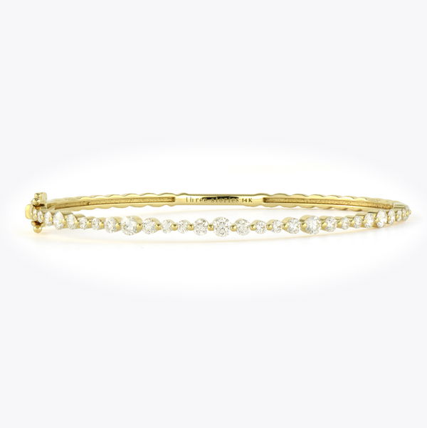 Closeup photo of Continuous Diamond Bangle