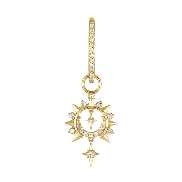 Closeup photo of Cosmic Eclipse Drop Charm