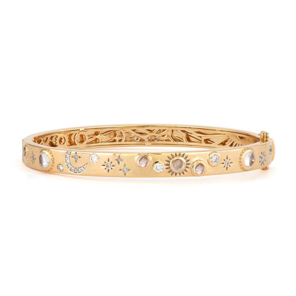 Sunny Day and Starry Night Reversable Bangle
