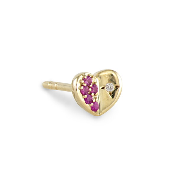 Closeup photo of Love Story Pave Stud