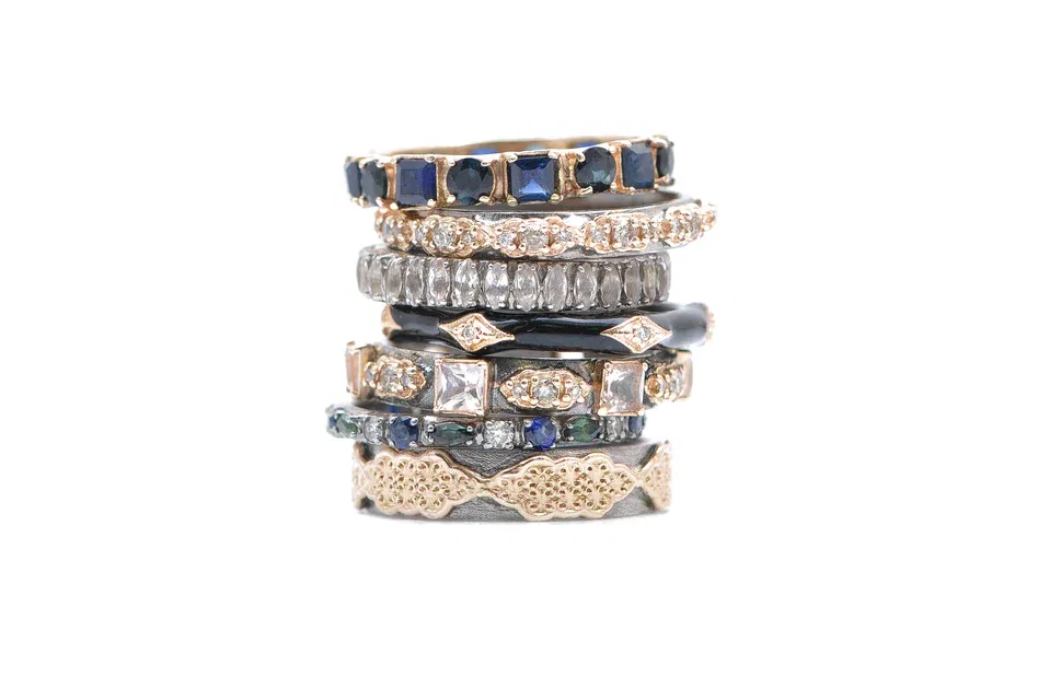 Image of Armenta Stack Rings