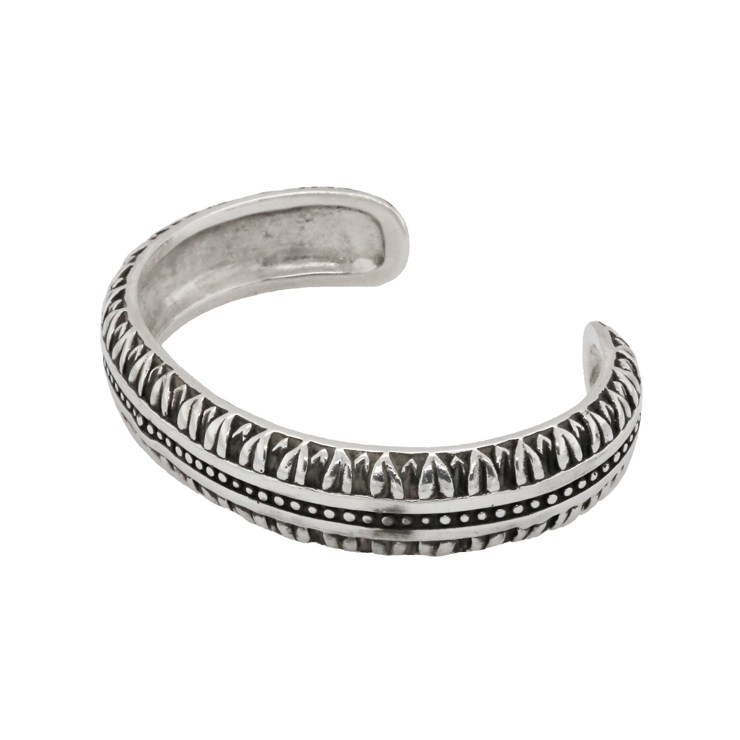Men's Sterling Silver Cuff Bracelet GL Miller